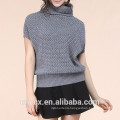 15STC6505 100% cashmere sweatershirt short sleeves